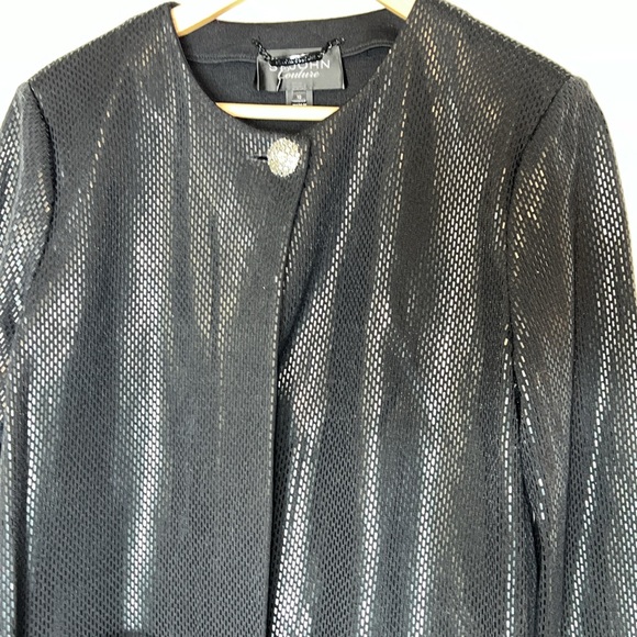 St. John Sequin Evening Coat - Picture 4 of 10